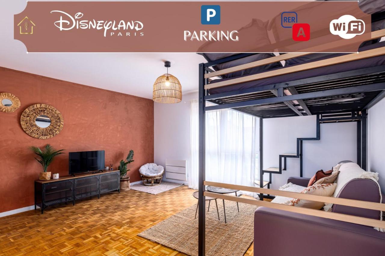 Appart'Hotel Sahara- Next To Disney Монтеврен Екстериор снимка
